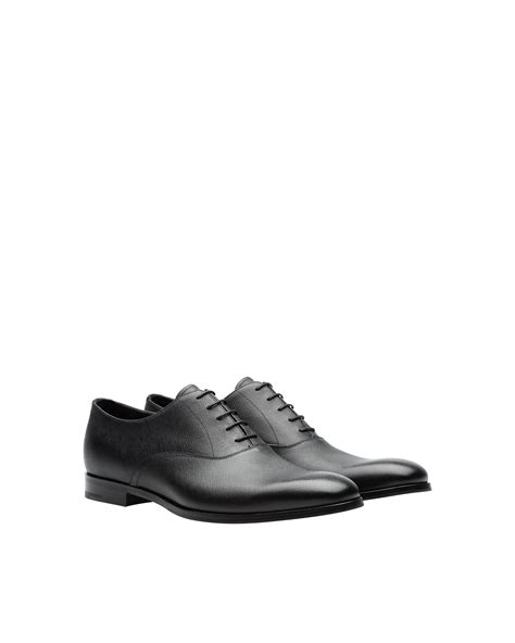 prada saffiano leather oxford shoes|Saffiano leather Oxford shoes .